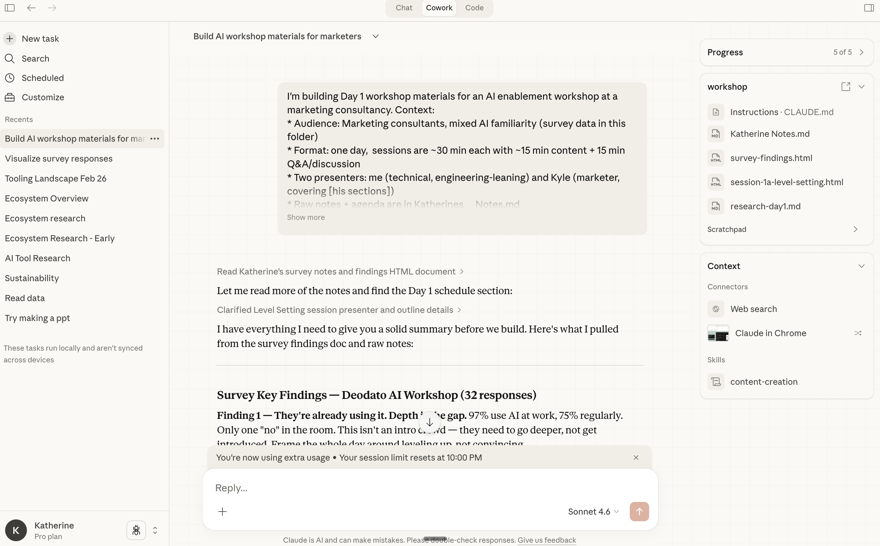 Claude Cowork demo 2
